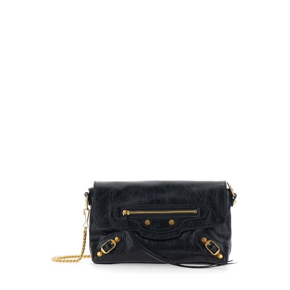Balenciaga Women Le City Clutch In Arena Ag